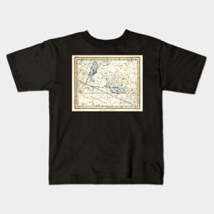 Pisces Constellation Celestial Atlas - Alexander Jamieson Kids T-Shirt